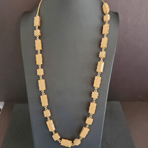 Kate Spade Hot Chip Long Necklace in Pink Blush Gold Plate With Dust‎ Bag Signed